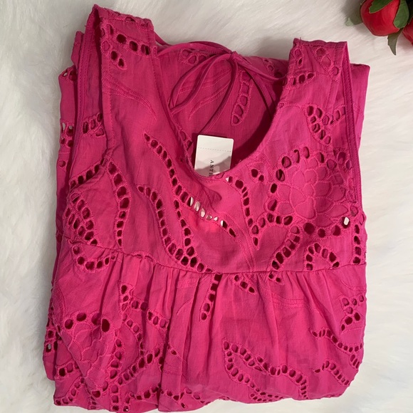 Anthropologie Maeve belrose eyelet maxi dress - Picture 5 of 16